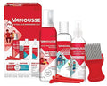 Vamousse Lice Treatment Mousse (6 fl oz), Clinically Proven to Kill Super Lice & Eggs, Easy to Apply & Rinse, Pesticide-Free & Non-Toxic, Includes Reusable Steel Comb