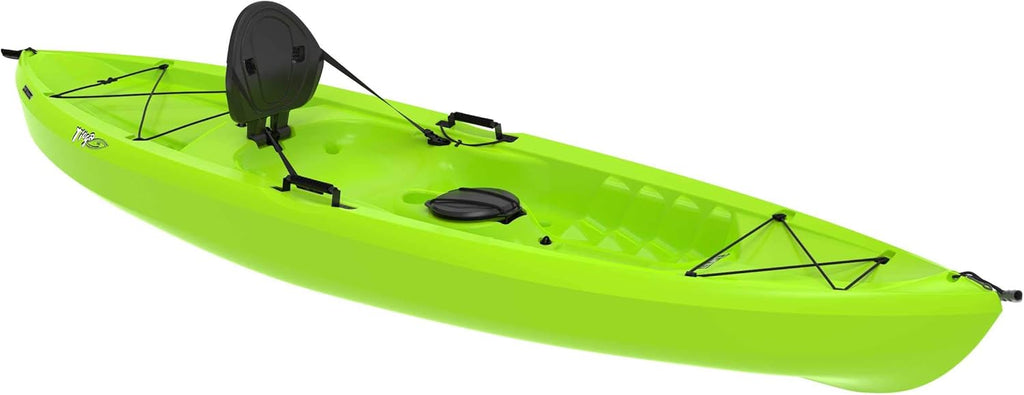 Lifetime Tioga Sit-On-Top Kayak with Paddle, Lime, 120" H49464