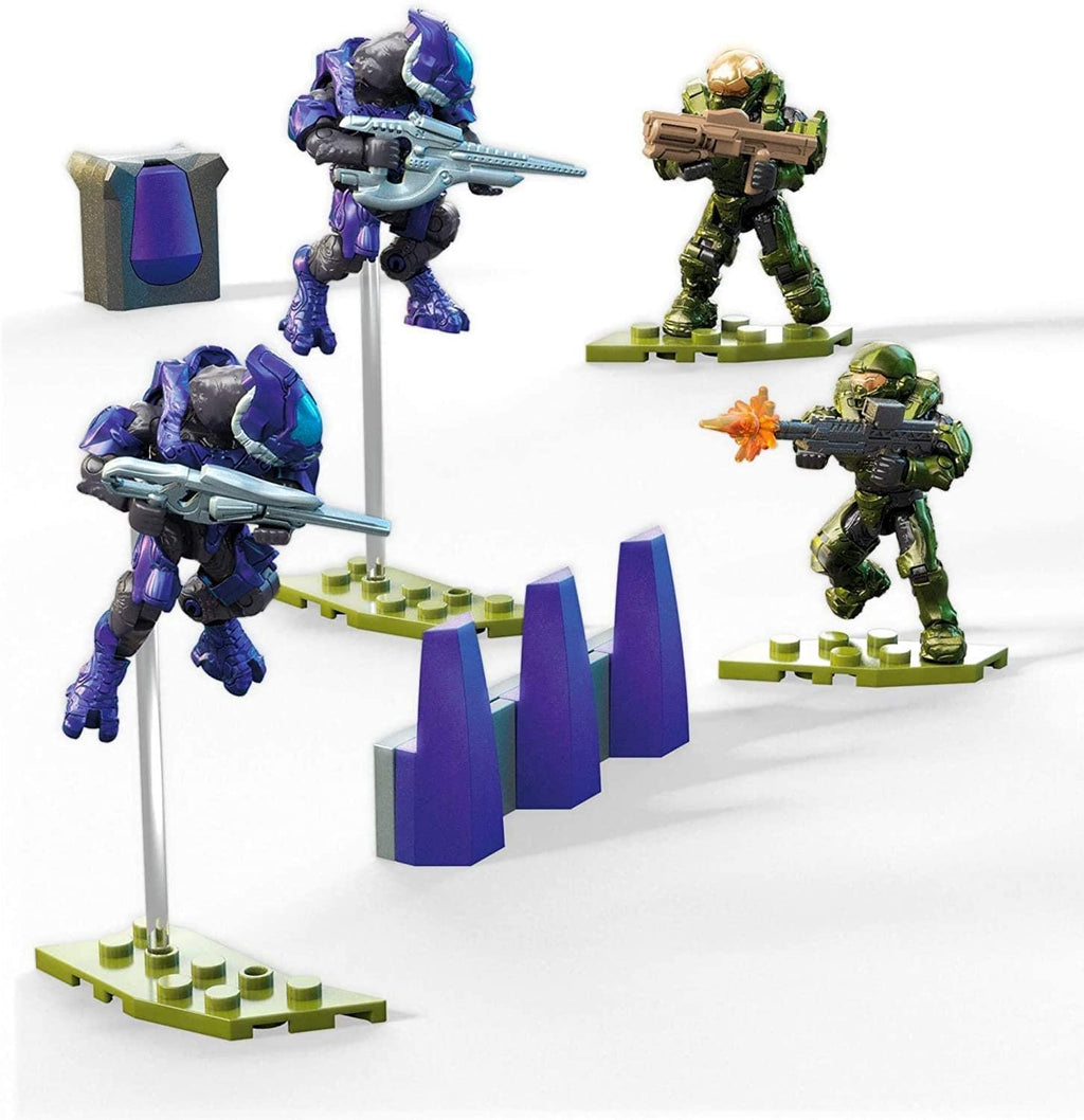 Mega Construx Halo Spartan-IV Team Battle Micro Action Figure Building Set Y539