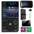 R36Max Retro Handheld Game Console with 4-Inch IPS Screen, 64GB, Black P314194