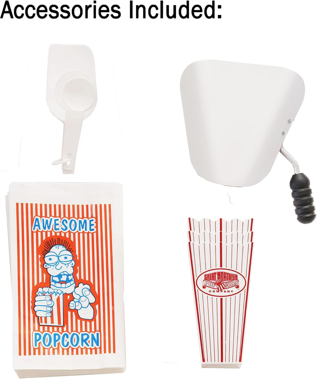 Great Northern Popcorn Matinee Machine - Red, 8oz V47499