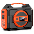 Solar Powered Generator 300W Rated, Portable Solar Generator Power Station with Solar Panels 40W Included, 220Wh Sola Power Bank with AC Outlet 110V Pure Sine Wave for Home Use Camping Outdoor