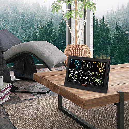 VEVOR YT60234 WiFi Weather Station 7-in-1 with 7.5" Color Display O347106