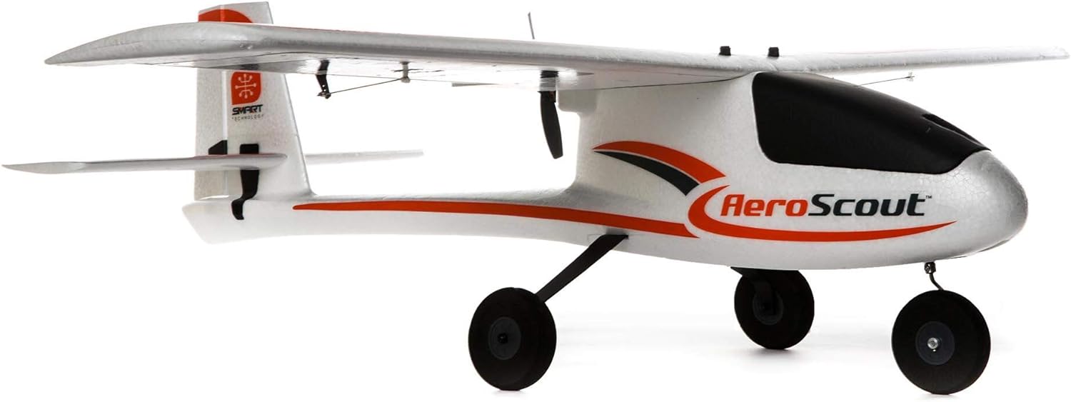 HobbyZone RC Airplane AeroScout S 2 1.1m RTF Basic Trainer T332