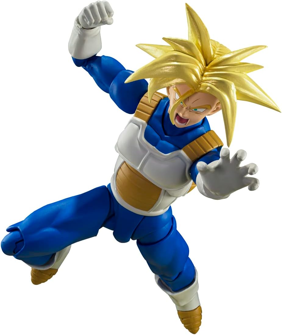 TAMASHII NATIONS - Dragon Ball Z - Super Saiyan Trunks - Infinite Latent Super Power -, Bandai Spirits S.H.Figuarts Action Figure