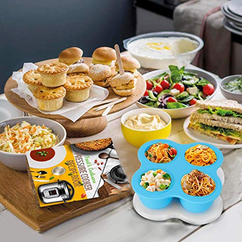 3 Qt Accessories Set for Instant Pot, Mini Steamer Basket, Egg Rack & Trivet W304
