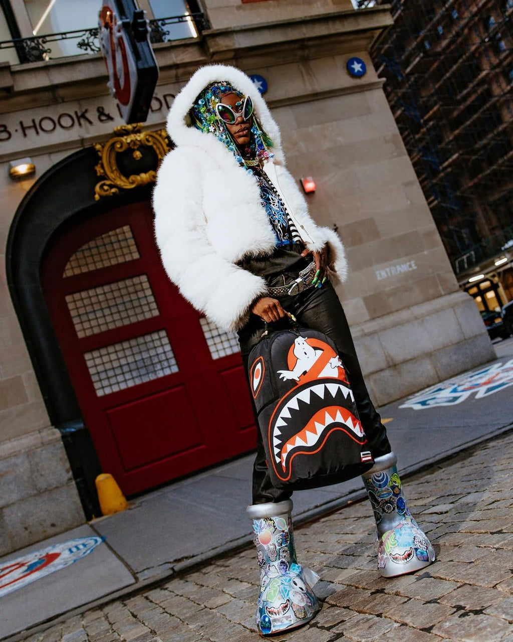 SPRAYGROUND GHOSTBUSTERS SHARK BACKPACK N80923