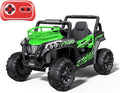 Ride On Car for Kids - 24V UTV Battery Powered Ride On Toys with Remote Control 4WD Kids Electric Car, 4.2Mph High Speed, Children's and Christmas Gift- Green, Large