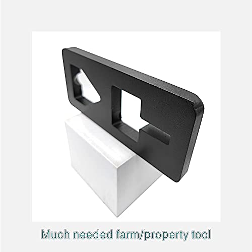 Heavy Duty Steel T Post Puller for Chains, Jacks and Tractor Buckets P63665