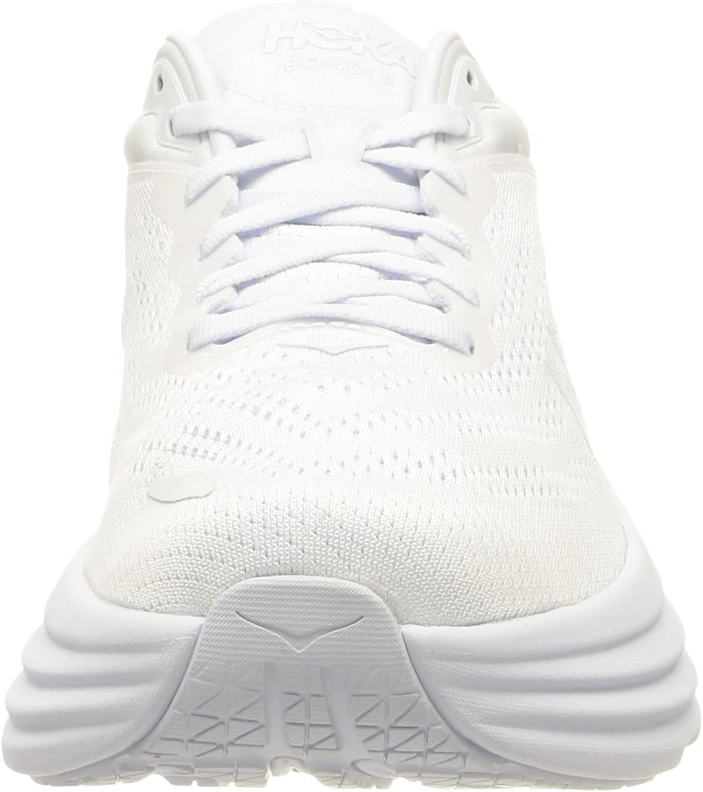 Hoka Women's Bondi 8 Sneaker White/White 10.5 S404747