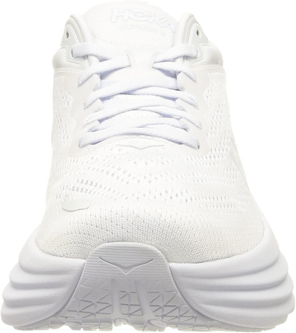 Hoka Women's Bondi 8 Sneaker White/White 10.5 S404747