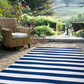 FH Home Outdoor Camping Rug - Waterproof, Fade Resistant, Reversible - Premium Recycled Plastic - Geometric - Large Patio, Deck, Sunroom, RV - Aztec - Teal & White - 9 x 12 ft Foldable