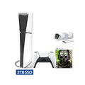 PlayStation 5 Slim Upgraded 2TB Digital Edition Call of Duty Modern Warfare II Bundle and Controller Charger - White, Slim PS5 2TB PCIe SSD Gaming Console [video game] [video game] [video game] [video game] [video game] [video game] [video game] [vid