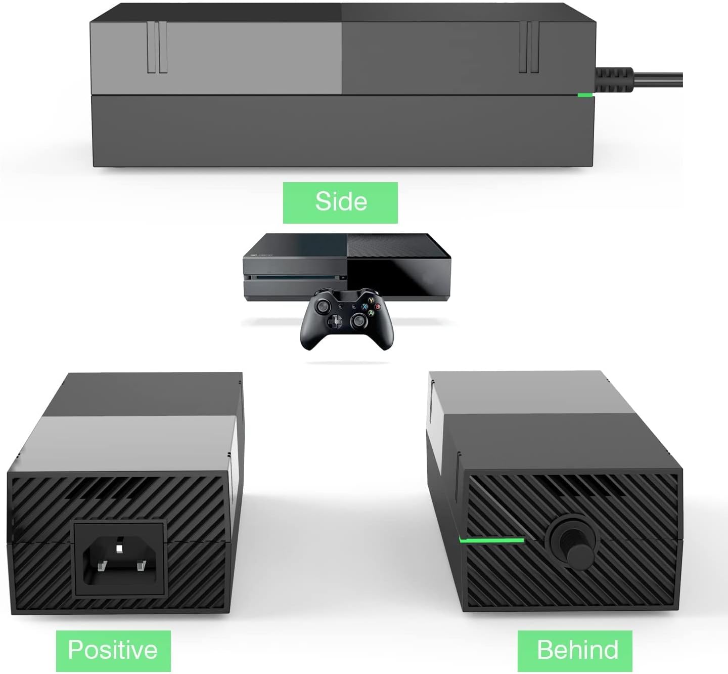 Xbox One Power Supply Brick AC Adapter Charger Replacement U379858