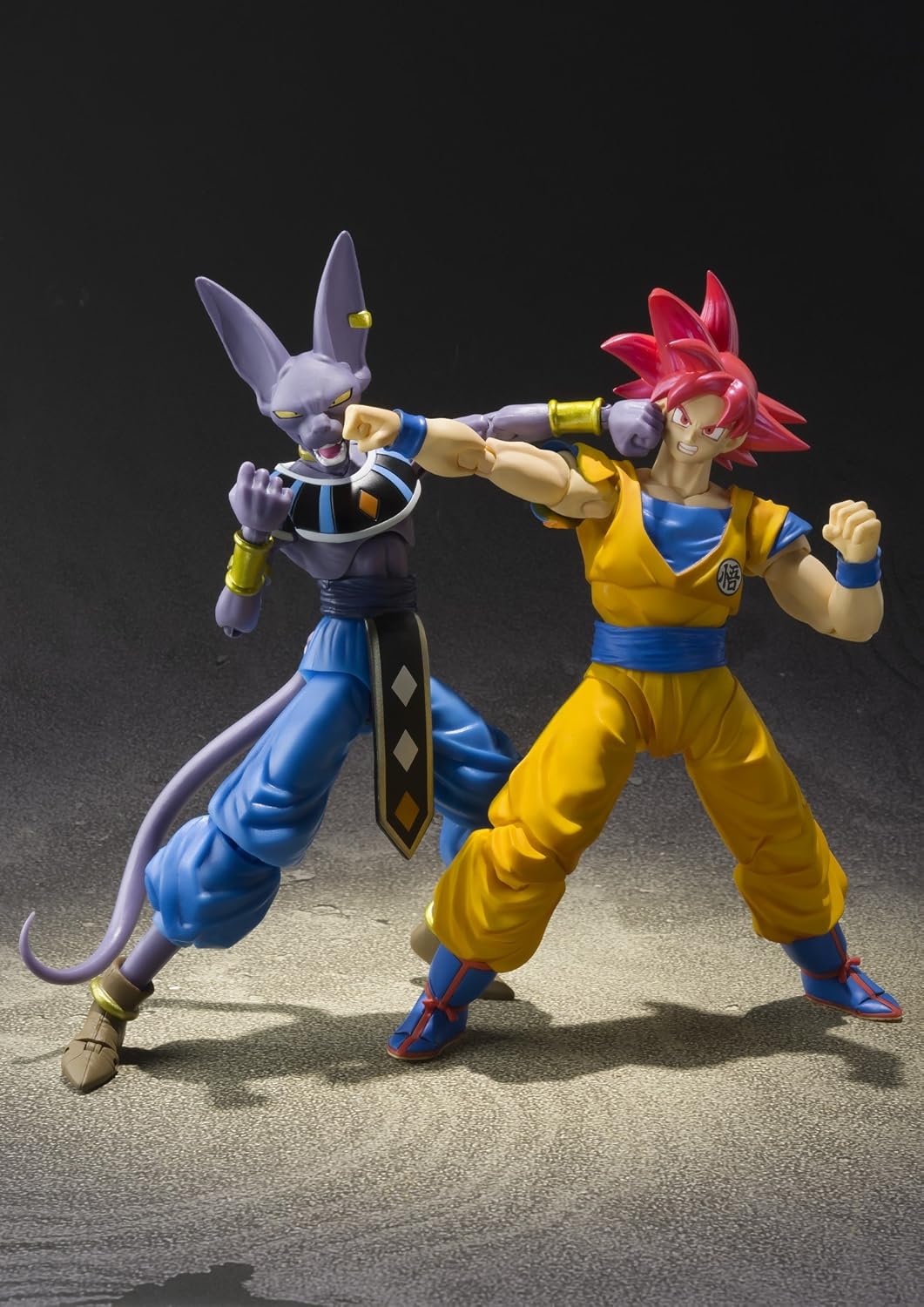 Bandai Tamashii Nations S.H. Figuarts Super Saiyan God Son Goku Dragon Ball Super Action Figure K337113