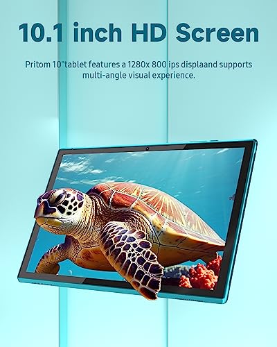 ATOZEE Tablet 10 Inch Android Tablet, 32GB ROM 2GB RAM, 10.1" HD Display, Navy H4335