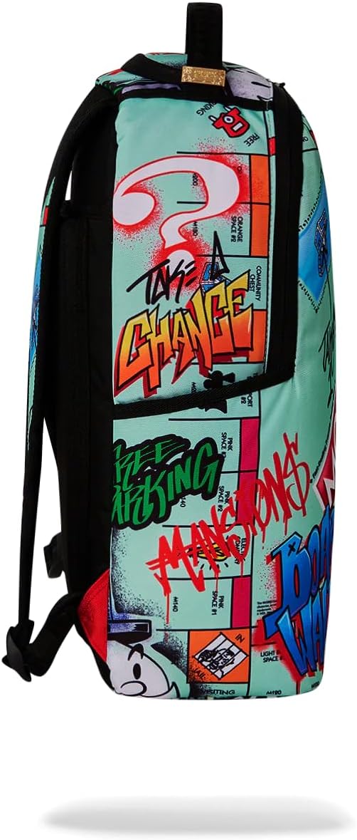 SPRAYGROUND MONOPOLY DO NOT PASS GO DLXSR BACKPACK S8949