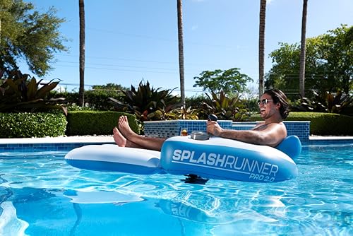 PoolCandy Splash Runner Motorized Pool Lounger L3704