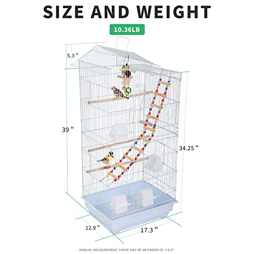 Bird Cage 39 inch with Stand for Small Birds X864110