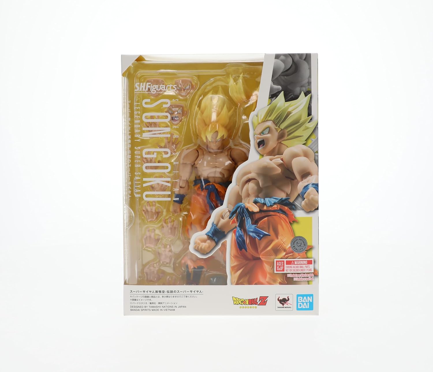 TAMASHII NATIONS Dragon Ball Z S.H.Figuarts Super Saiyan Son Goku Action Figure F78012