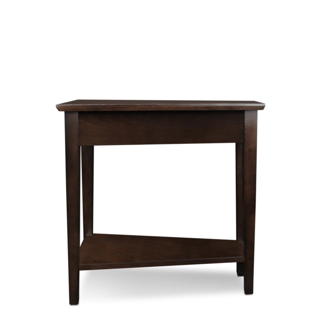 Recliner Wedge Table in Chocolate Oak H23108