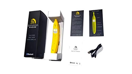 Banana Phone Bluetooth Handset for iPhone and Android D222