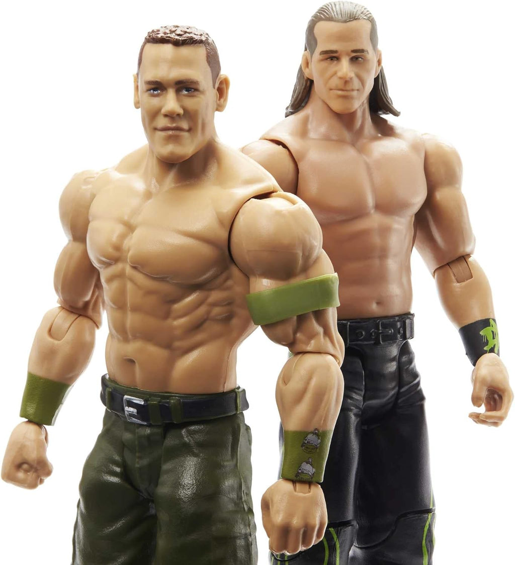 WWE Mattel John Cena & Shawn Michaels Championship Showdown 2 Pack 6 in Action Figures R6567
