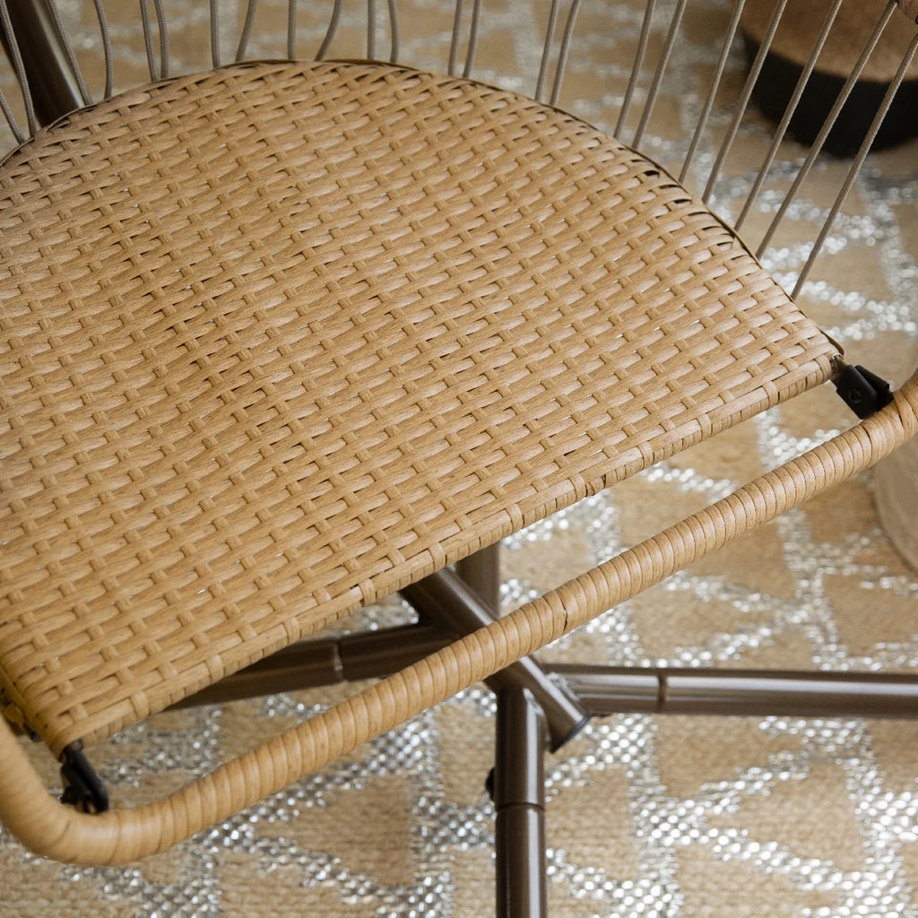 Barton Egg Chair Hammock with Stand, UV Resistant Cushion K742