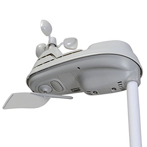 AcuRite Iris 5-in-1 Weather Sensor with Rain Gauge, White Y711