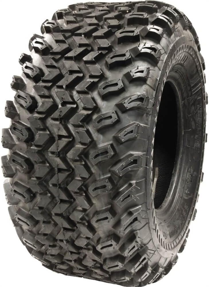 Ocelot P334 22x11-10 Golf Cart Tires - All Terrain Golf Cart Tires, 4-Ply Rated Quad Tire, Utility Terrain Golf Cart Mud Tires w/ 15.5 Millimeters Tread Depth, Carts with Wheels, Golf Cart Accessories