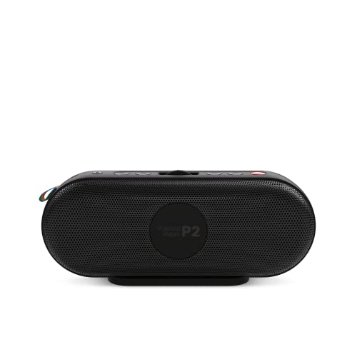 Polaroid P3 Music Player (Blue) - Retro Bluetooth Boombox Speaker D571