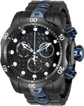 Invicta Men's 'Venom' Swiss Quartz Stainless Steel Casual Watch (Model: 15461)