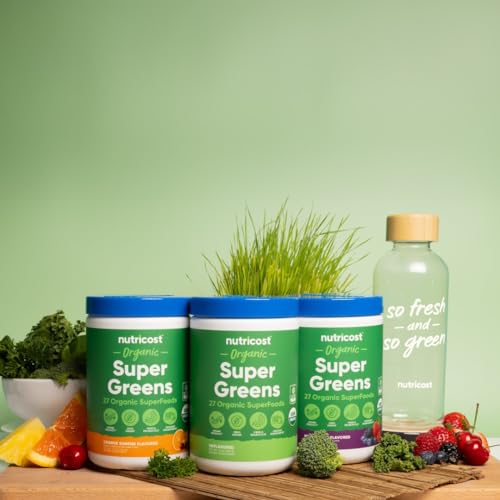 Nutricost Organic Super Greens Powder (30 Servings) E6170