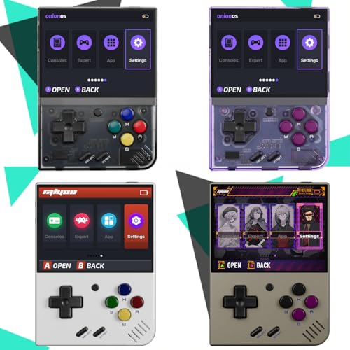 Mini Plus Retro Gaming Console with Portable Case, 3.5'' IPS Screen, WiFi X68095