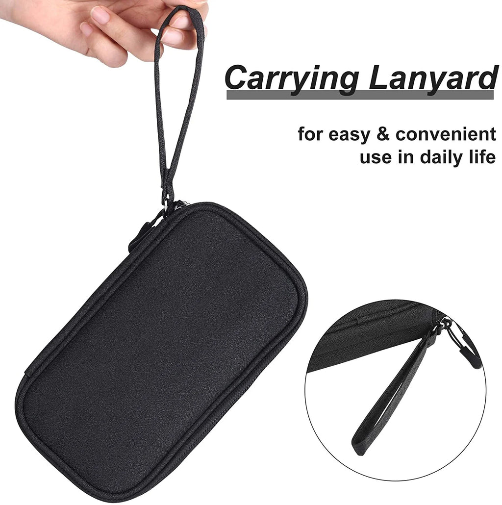 Medium Cable Charger Organizer Bag for Electronics Travel Storage - Light Grey R58486