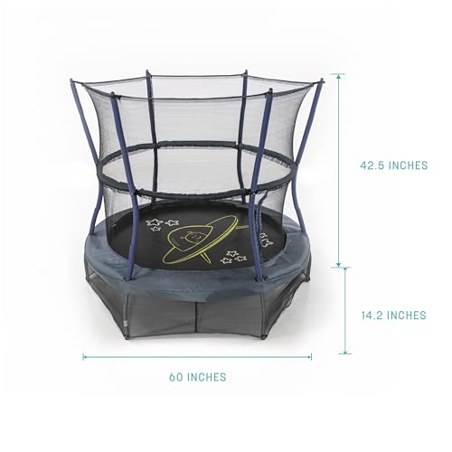 Skywalker Trampolines Mini Trampoline with Enclosure Net D26602