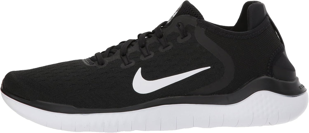 Nike Women's Free RN 2018 Running Shoe Black/White F617