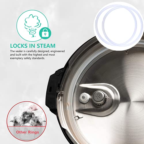 8Qt Power Cooker XL Replacement Inner Pot Stainless Steel Compatible with PPC772 PPC780 WAL3 O34984