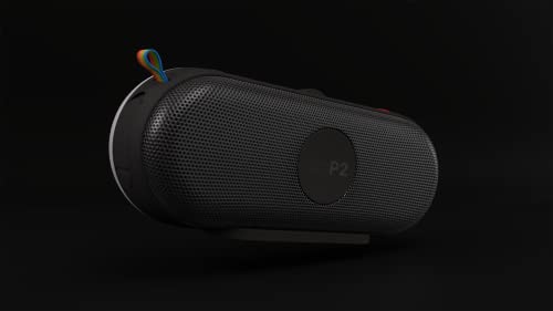 Polaroid P3 Music Player (Blue) - Retro Bluetooth Boombox Speaker D571