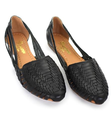 Macarena Collection Women's Leather Huarache Sandals Handmade F67404